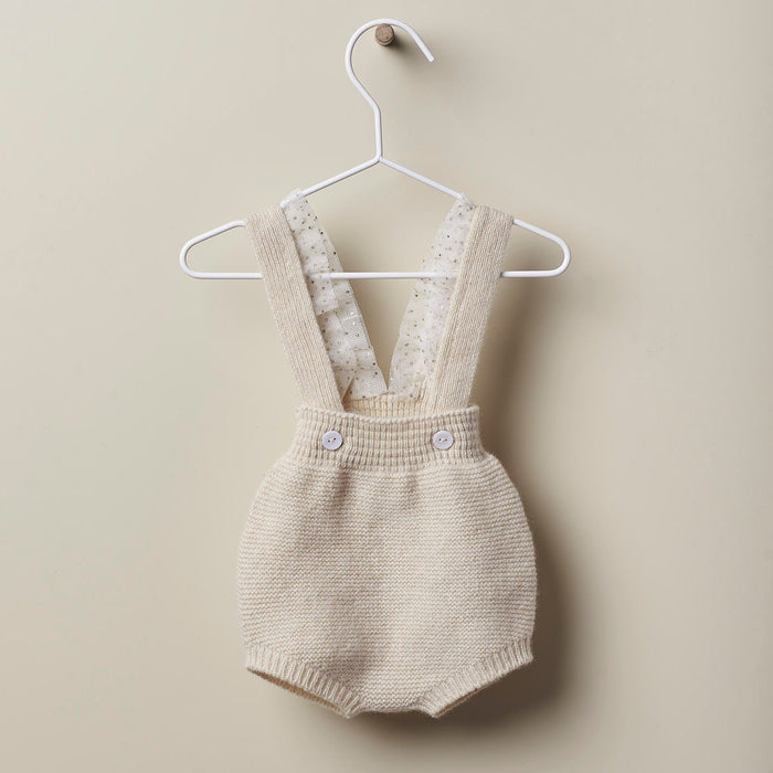 Shoulder Straps Shortie Beige