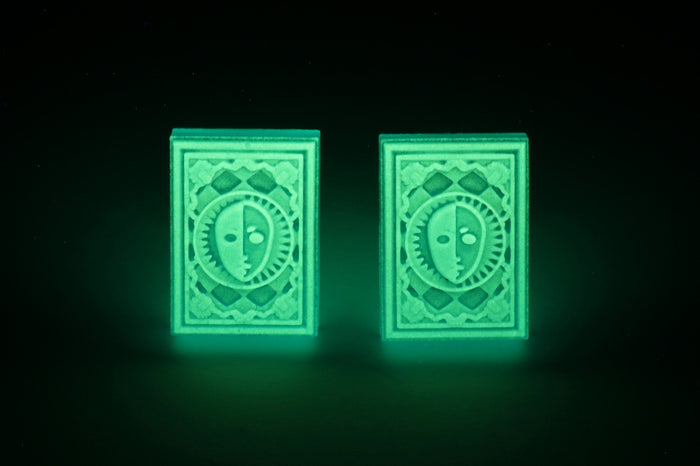 Persona 3 Reload Shuffle Time Glow Earrings - Persona 3 Card - Major Arcana Card - Persona Gift / Persona 3 - Granted Persona | ERG1