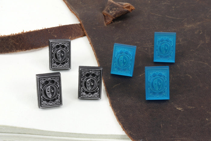 Persona 3 Reload Shuffle Time Glow Earrings - Persona 3 Card - Major Arcana Card - Persona Gift / Persona 3 - Granted Persona | ERG1