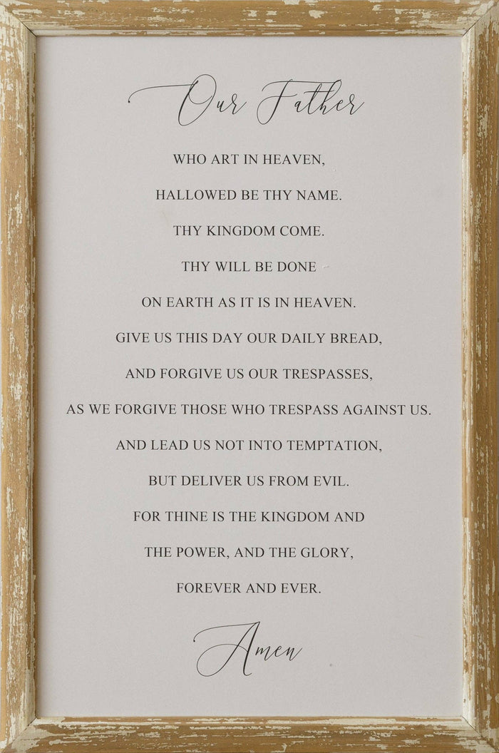 Sign - The Lord's Prayer