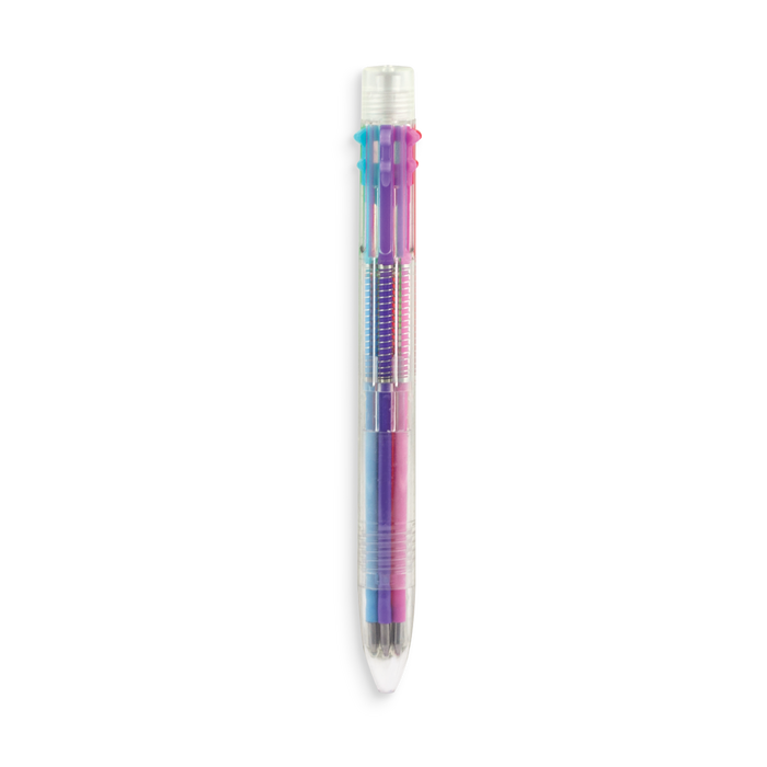 Six Click Colored Gel Pen - Pine & Moss