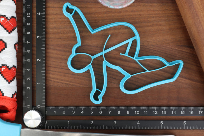 Snowboarder Outline