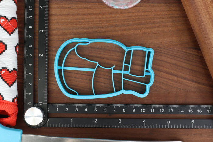 Skillful Snowboarding Cookie Cutters - Snowboard, Snowboarder Cat, Snowboarder Outline, Snowboarding Goggles, Snowboarding Mitten - Sports