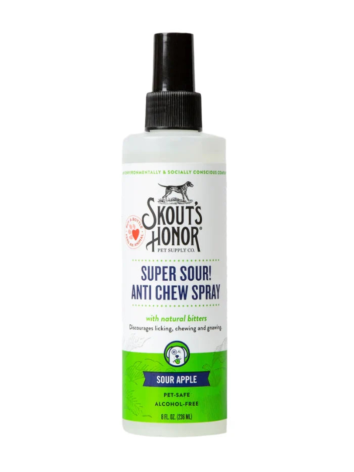 Skout's Honor Anti Chew Sour Apple Supplement 8 oz - Dog.Dog.Cat.