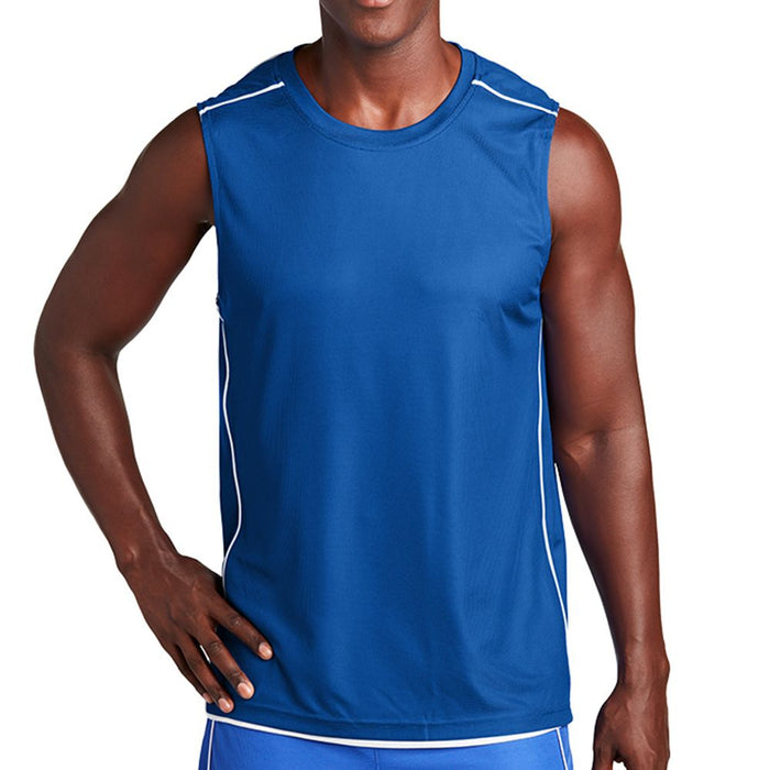 Sport-Tek PosiCharge Mesh Reversible Sleeveless Tee