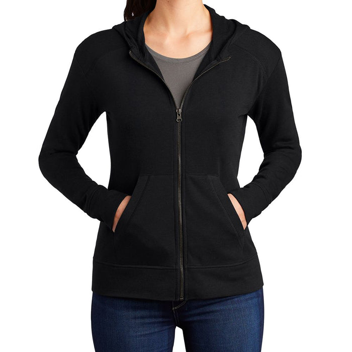 Sport-Tek Women's PosiCharge Tri-Blend Full-Zip Hoodie