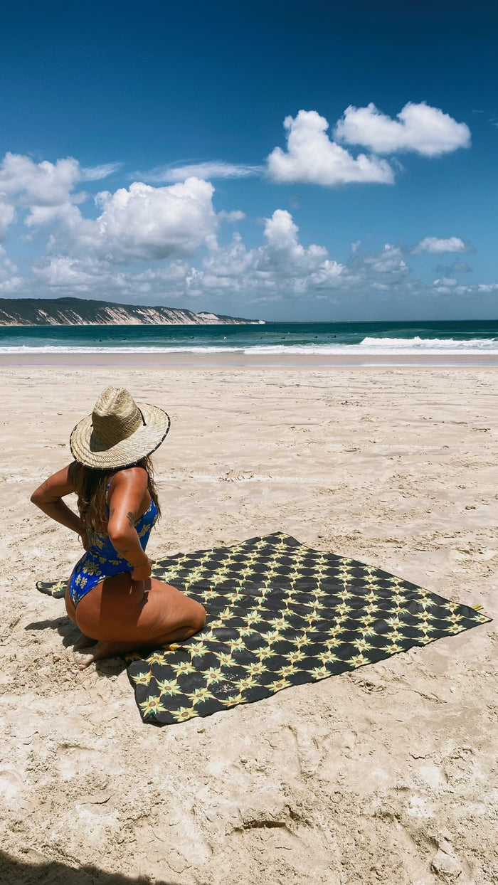 Sunflower Power Towel Blanket