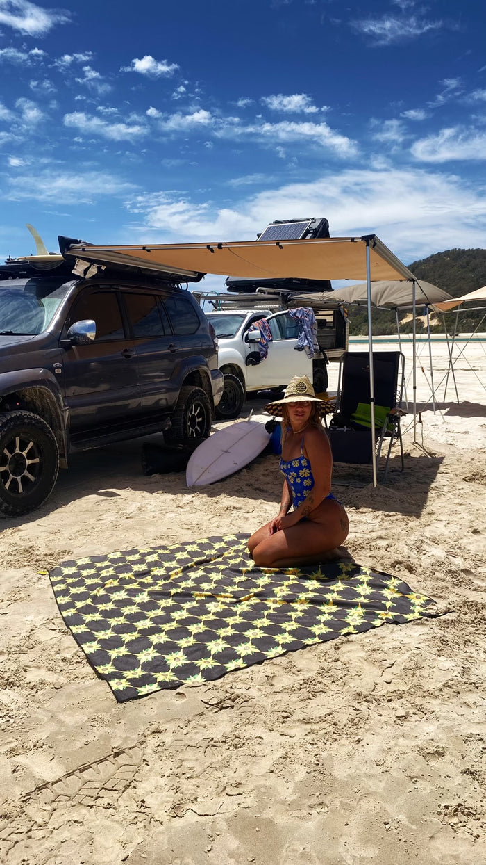 Sunflower Power Towel Blanket