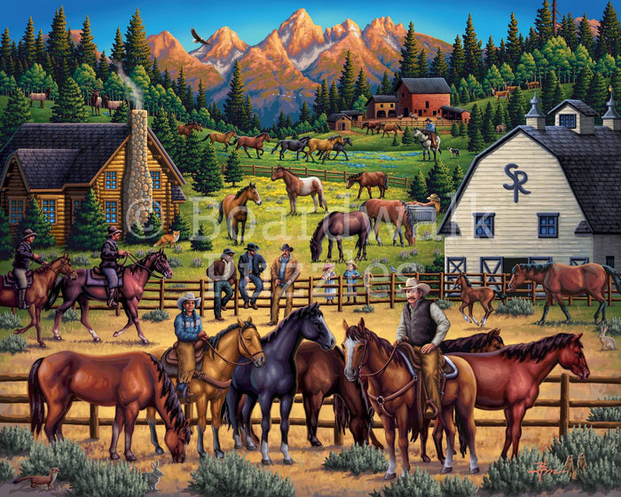 Sunrise Ranch | 210 Piece Personal Puzzle