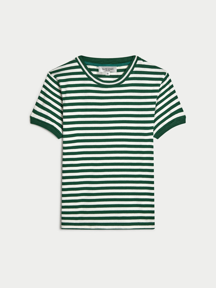Grass-Ivory Stripe