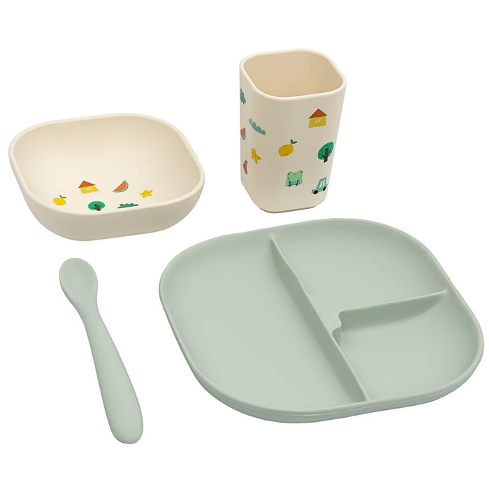 Tableware Set Tiny Bits Wasabi
