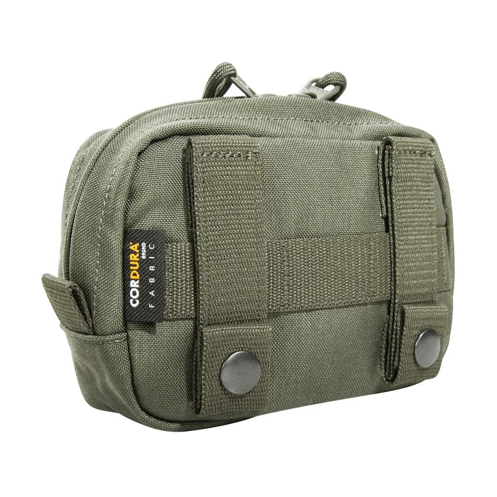 מבט מקרוב על חיבור MOLLE אחורי של פאוץ' טקטי אופקי Tasmanian Tiger IRR