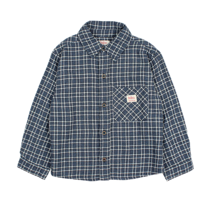 Tartan Shirt Navy