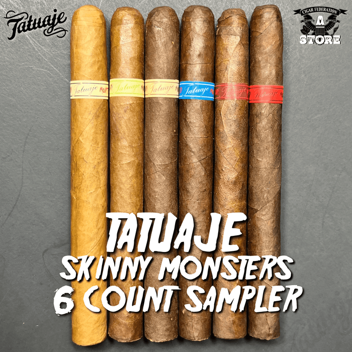 TATUAJE SKINNY MONSTER 6 - COUNT SAMPLER - Cigar Federation