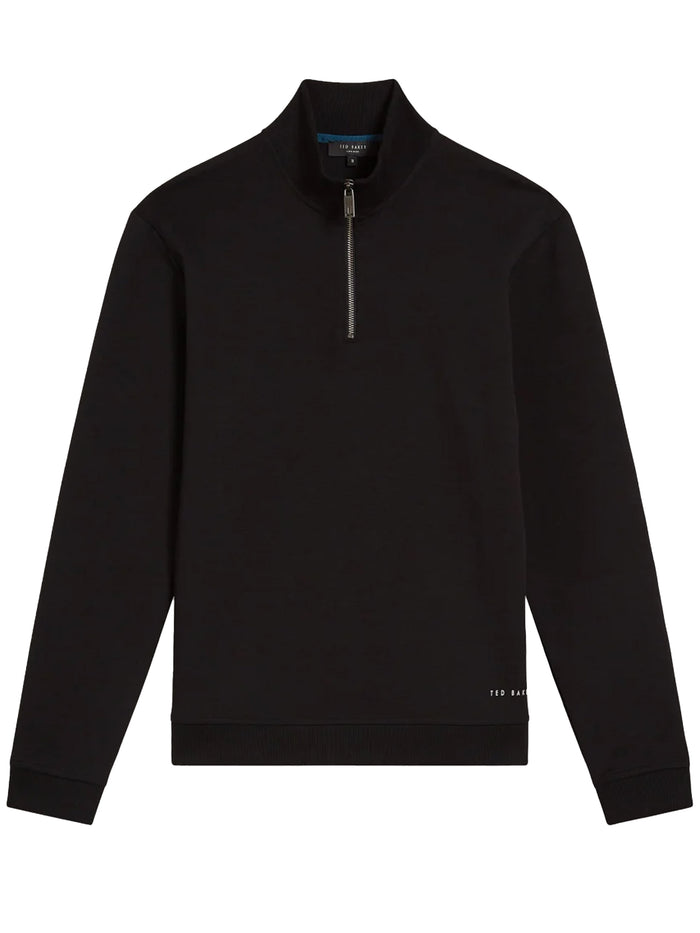 TB_SWEAT_ANTRAM Ted Baker | Mens Half Zip Funnel Neck Sweat - Antram TED BAKER RAWDENIM