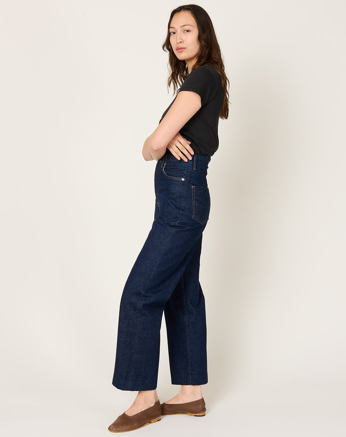 Tanaka The Jean Trousers in Rinse Blue