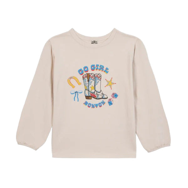 Titty BB Go Girl T-Shirt Mouton