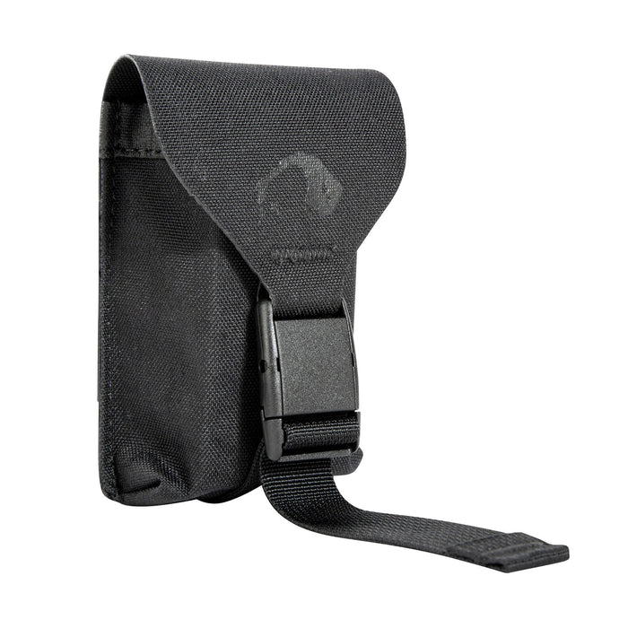 נרתיק מולטיטול שחור Tatonka Tool Pouch L מבד קורדורה 500 עמיד עם לולאות מולי לחגורה ולתיק.