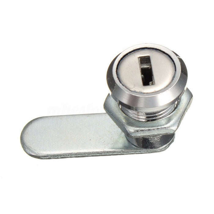 cam lock file cabinet mailbox toolbox desk drawer cupboard locker + 2 keys