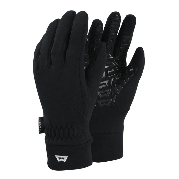 כפפות נשים Mountain Equipment Touch שחורות עם טאץ' למסך
