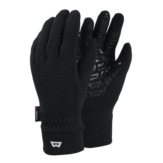 כפפות נשים Mountain Equipment Touch שחורות עם טאץ' למסך
