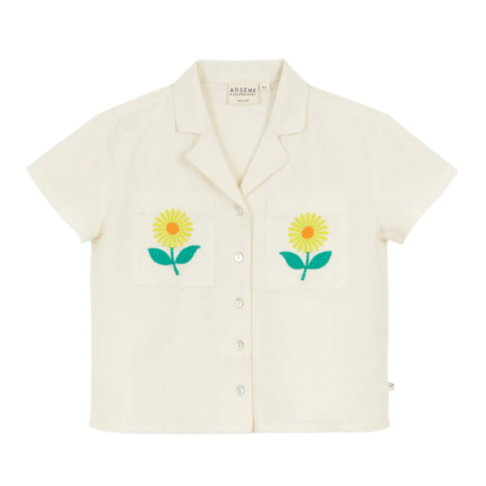 Tournesol Broderie Shirt Ecru