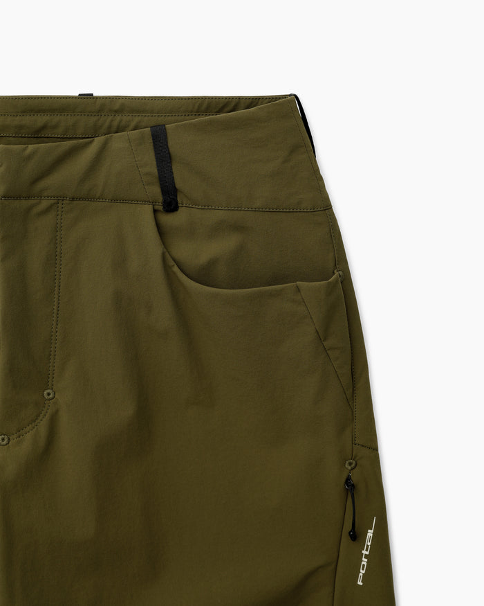 Traka Softshell Short Dark Olive