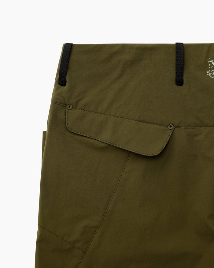 Traka Softshell Short Dark Olive