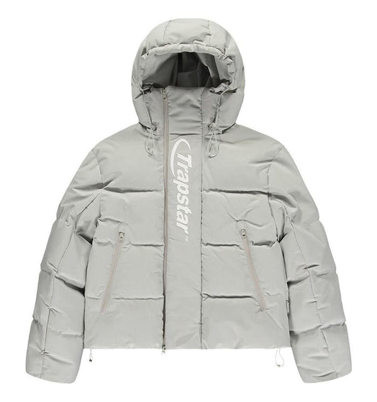 Trapstar Hyperdrive Technical Puffer Jacket Light Grey