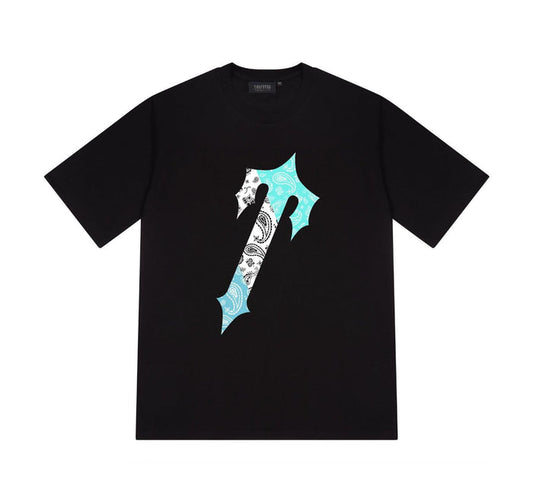 Trapstar Irongate Palsey Tee Black/Teal