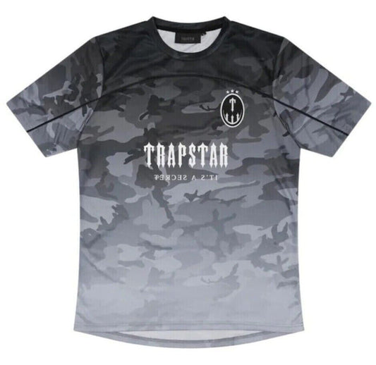 Trapstar Monogram Jersey Black Camo