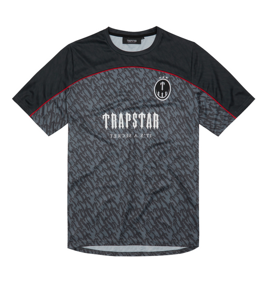 Trapstar Monogram Jersey Grey/Red
