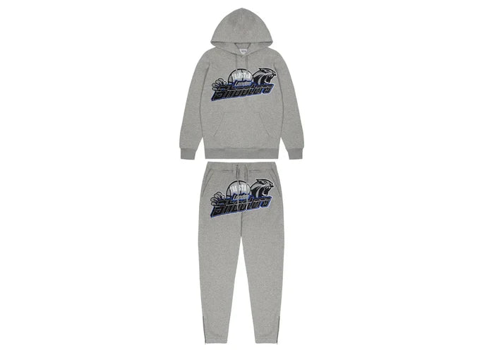 Trapstar Shooters Hoodie 2.0 Tracksuit Grey/Blue