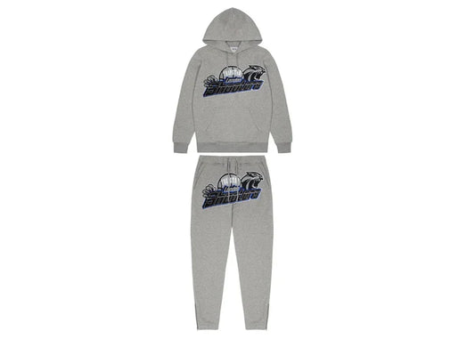 Trapstar Shooters Hoodie 2.0 Tracksuit Grey/Blue