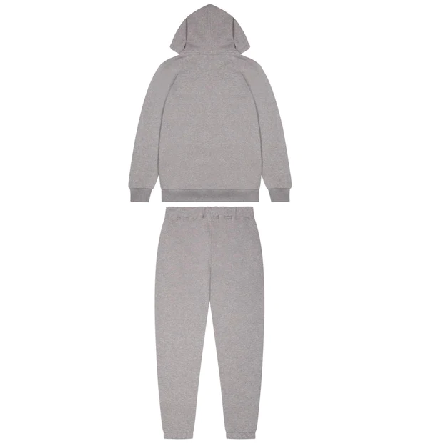 Trapstar Shooters Hoodie Tracksuit Grey/Skyblue