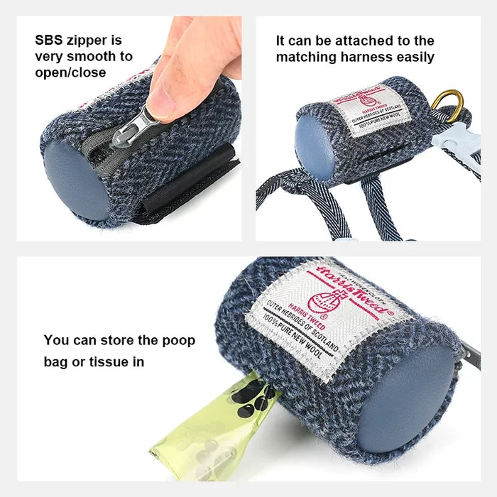 Truelove Comfort Fashionable Series Harness Leash Suit Convenient Poop Bag Dispenser TLH2912 - Dog.Dog.Cat.