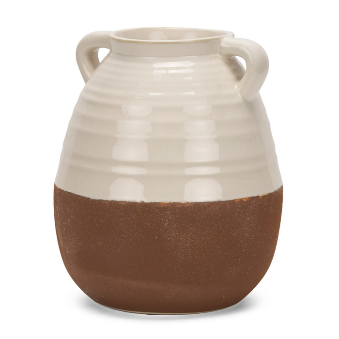 Tryna Ceramic Vase-Size Large: Product Side View