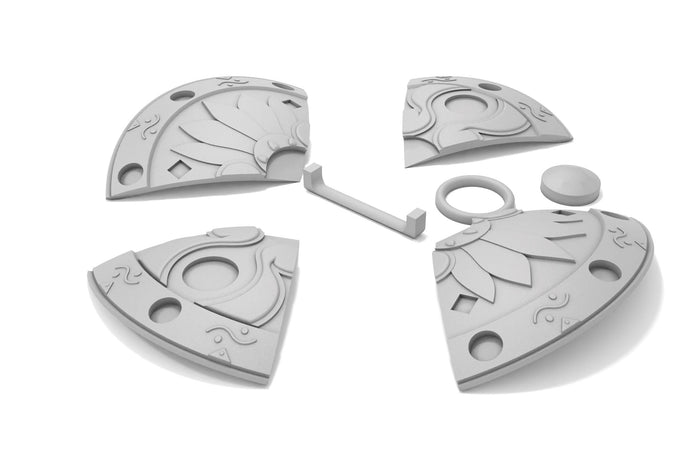 Urbosa Daybreaker Shield DIY Cosplay Prop Kit - Urbosa Cosplay Armor - Urbosa Gerudo Champion - Zelda Tears of the Kingdom Costumes & Props