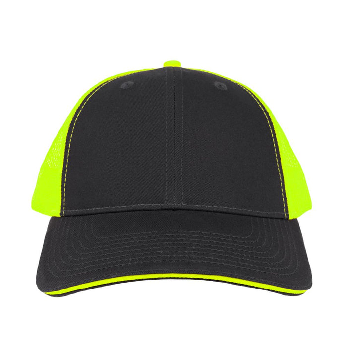 Charcoal/ Neon Yellow