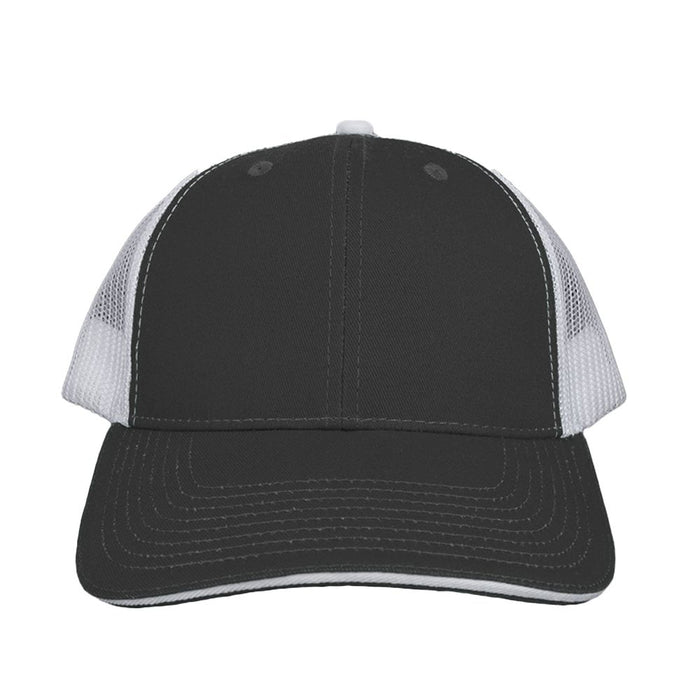 Charcoal/ White