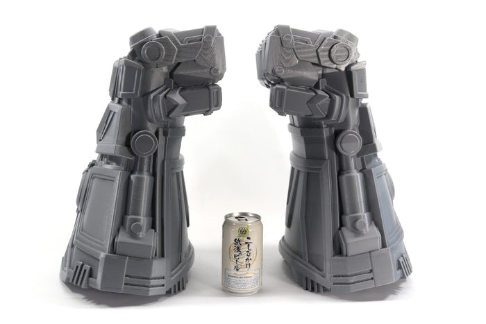 Punching Gloves DIY Cosplay Prop Kit - XVI Gauntlets, Large Mechanical, Artificer Gloves
