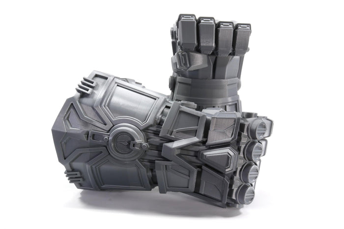 Punching Gloves DIY Cosplay Prop Kit - XVI Gauntlets, Large Mechanical, Artificer Gloves