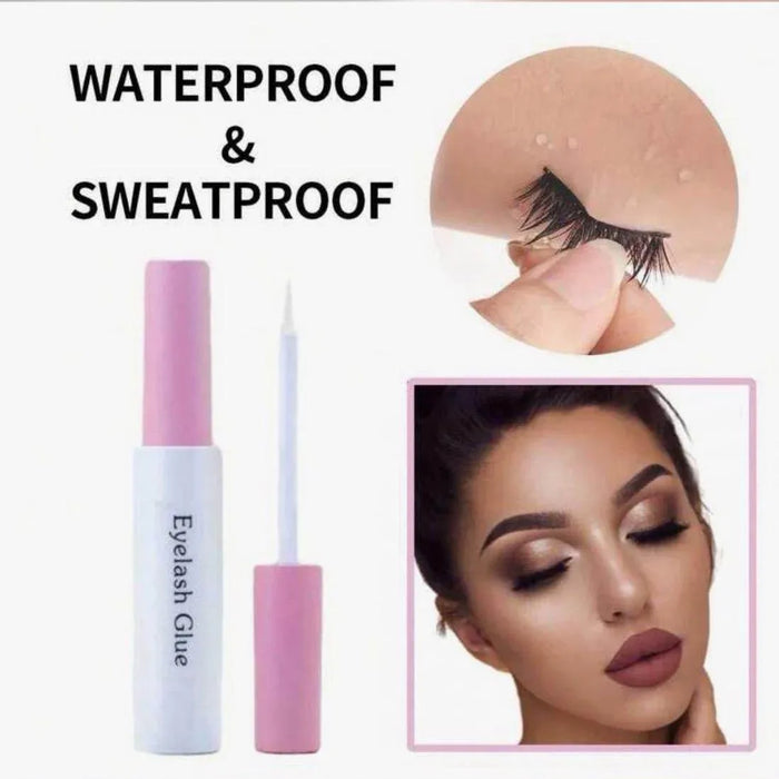 Waterproof Eyelash Glue - Long-Lasting False Lashes - Makeup Tools & Brushes - Pinky Cosmetics -- United Arab Emirates -- Pinky Cosmetics