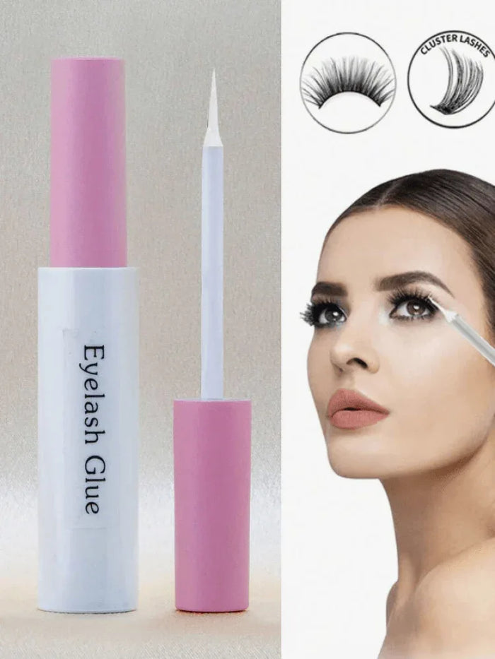 Waterproof Eyelash Glue - Long-Lasting False Lashes - Makeup Tools & Brushes - Pinky Cosmetics -- United Arab Emirates -- Pinky Cosmetics