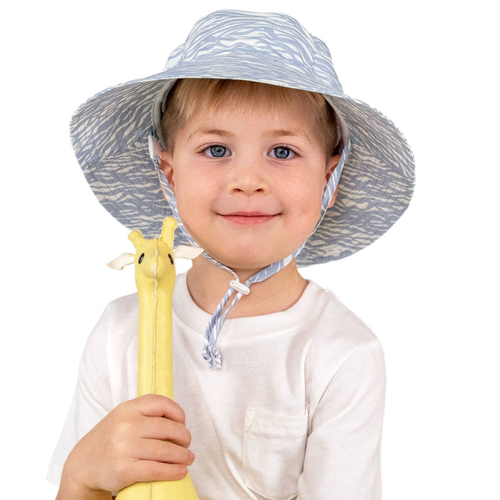Waves | Aqua Dry Bucket Hat - Wee Bee Baby Boutique