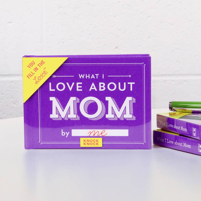 What I Love about Mom - Fill in the Love Book - Wee Bee Baby Boutique
