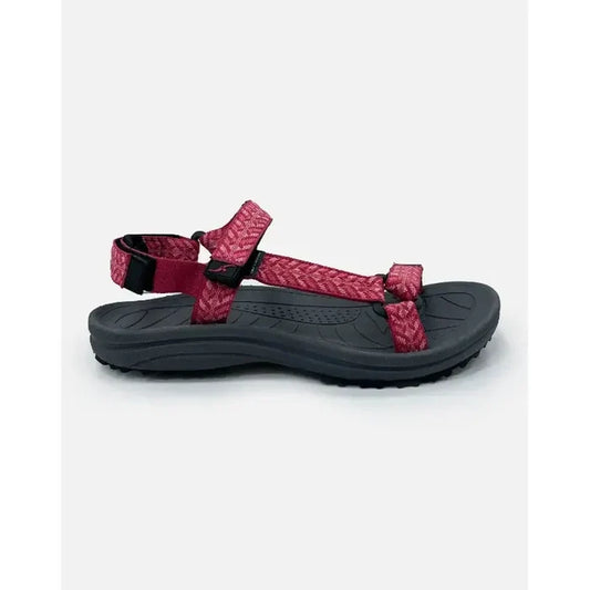 סנדלי טיולים לנשים Willow של Outdoor Revolution עם רצועות פוליאסטר וסוליית גומי שחורה