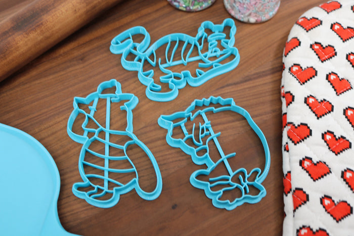 Winnie The Pooh Cookie Cutters - Eeyore, Kanga, Piglet, Pooh Bear, Tigger - Bedtime Stories & Classics - Pooh Bear