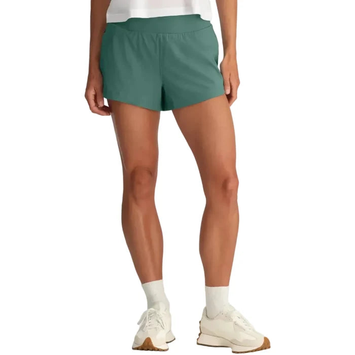 Women's Bamboo-Lined Active Breeze Short--3" Inseam