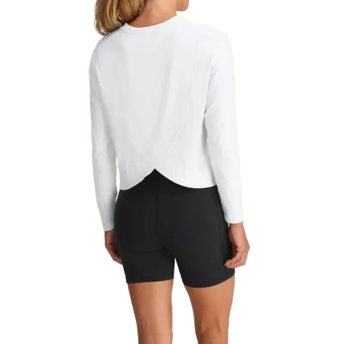 Women's Bamboo Shade Crossover Long Sleeve Shirt